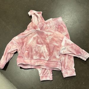 Nike baby girl two piece track suit